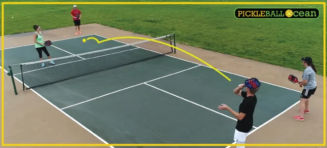 Pickleball Second Bounce Rule
